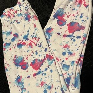 Bebe Sport Multicolor Print Pants